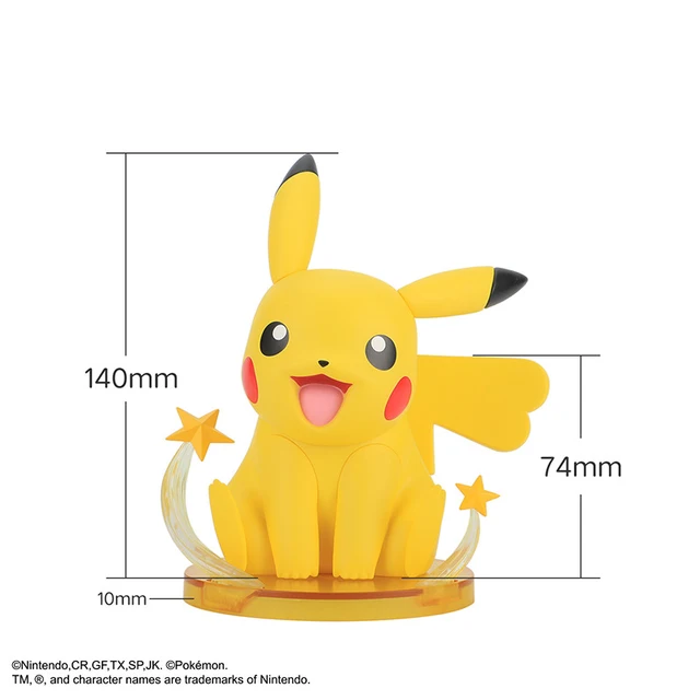 Genuine Funism Pokemon Figure Pikachu Eevee Charmander Squirtle Bulbasaur Psyduck Collection