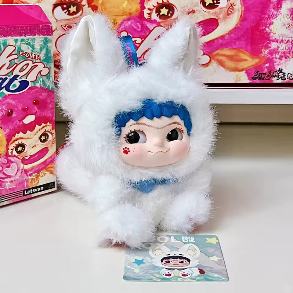 wakuku2 cute bunny ワクク　MINISO Original MINISO WAKUKU 2.0 Wow Kuku Rabbit & FoxFox Series