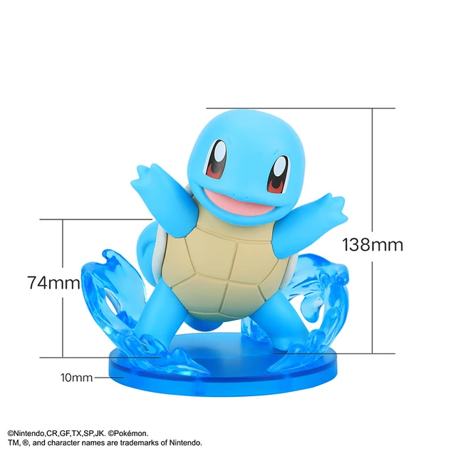 Genuine Funism Pokemon Figure Pikachu Eevee Charmander Squirtle Bulbasaur Psyduck Collection