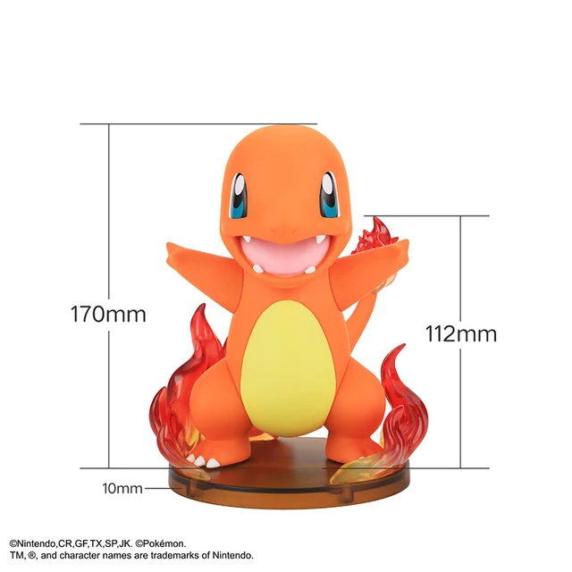 Genuine Funism Pokemon Figure Pikachu Eevee Charmander Squirtle Bulbasaur Psyduck Collection