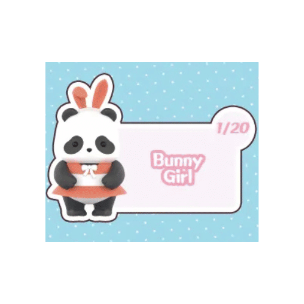 Original 52TOYS Panda Roll Minime Dress-Up Series Blind Box Figure Toy 52TOYS 熊猫卷迷你美少女换装系列盲盒手办玩具