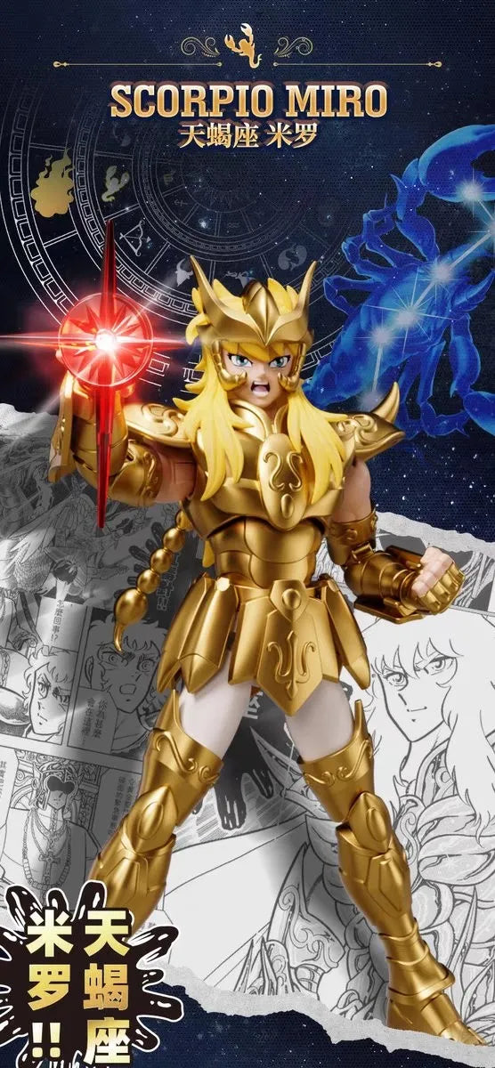 【Pre order】CNBULUKE Studio - Saint Seiya champion class scorpio miro & leo alolia & aries mu (Copyright)