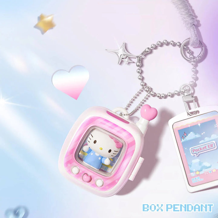 Original MINISO Sanrio Characters Pocket Elf Series Blind Box Pendant 名创优品三丽鸥口袋精灵系列盲盒挂件玉桂狗酷洛米挂饰