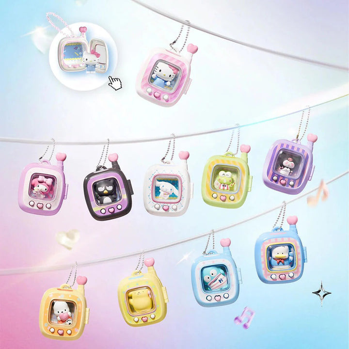 Original MINISO Sanrio Characters Pocket Elf Series Blind Box Pendant 名创优品三丽鸥口袋精灵系列盲盒挂件玉桂狗酷洛米挂饰