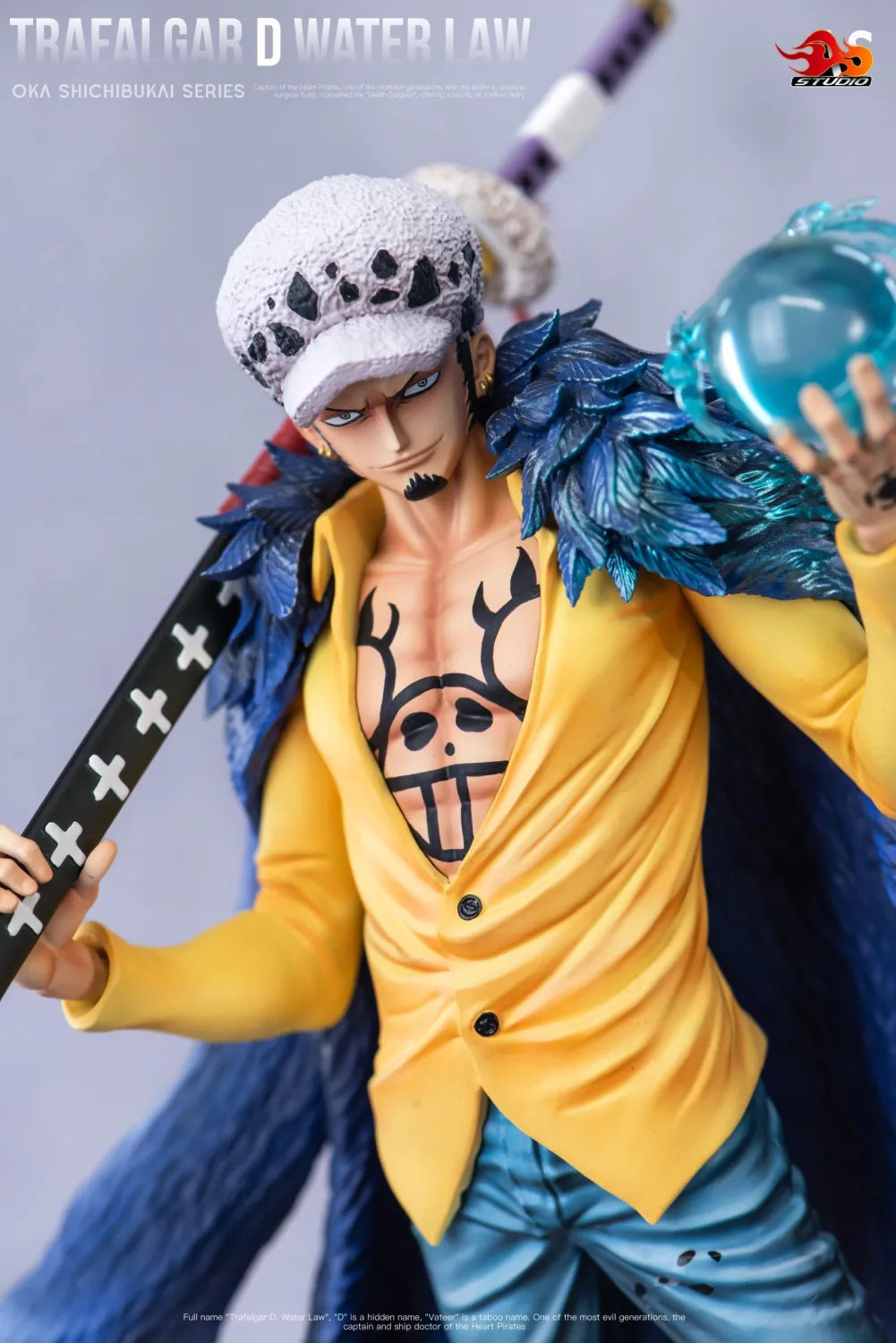 【Pre order】AS Studio - One Piece Seven Warlords of the Sea Trafalgar D. Water Law