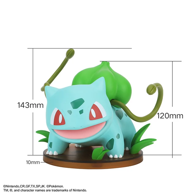 Genuine Funism Pokemon Figure Pikachu Eevee Charmander Squirtle Bulbasaur Psyduck Collection