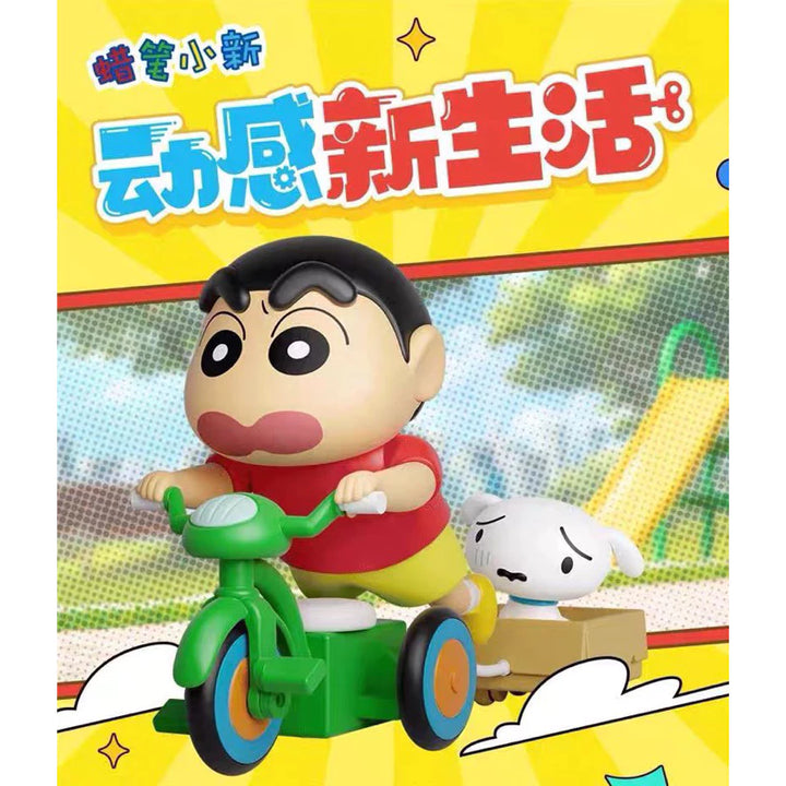 ORIGINAL 52Toys Crayon Shin Chan Dynamic Shin-Life Anime Moving Collections Figure