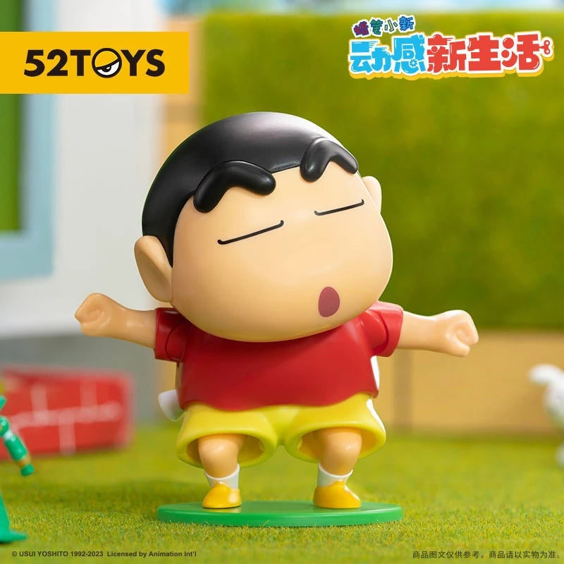 ORIGINAL 52Toys Crayon Shin Chan Dynamic Shin-Life Anime Moving Collections Figure