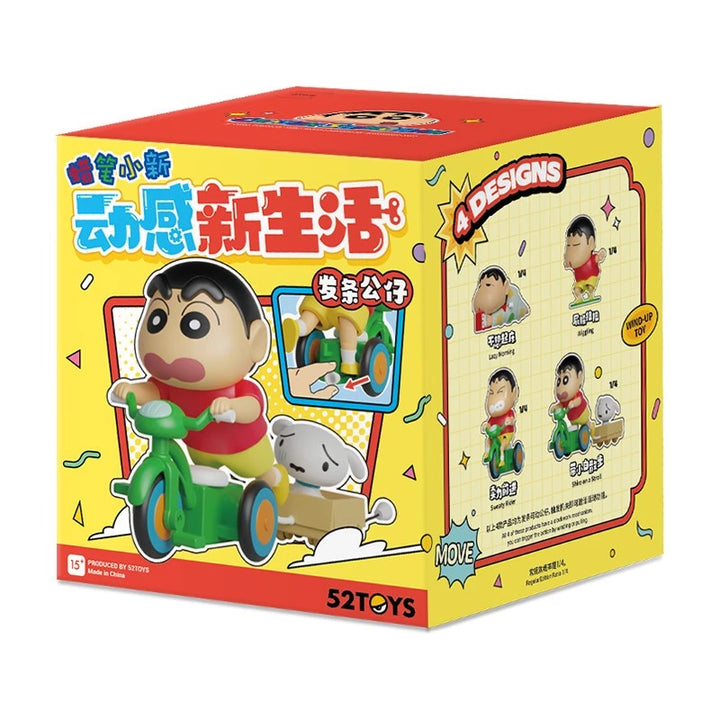 ORIGINAL 52Toys Crayon Shin Chan Dynamic Shin-Life Anime Moving Collections Figure