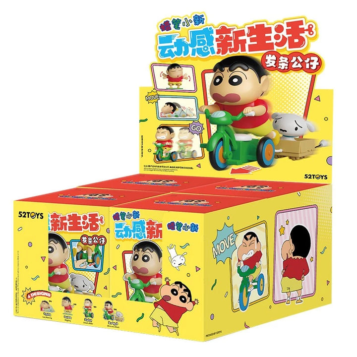 ORIGINAL 52Toys Crayon Shin Chan Dynamic Shin-Life Anime Moving Collections Figure