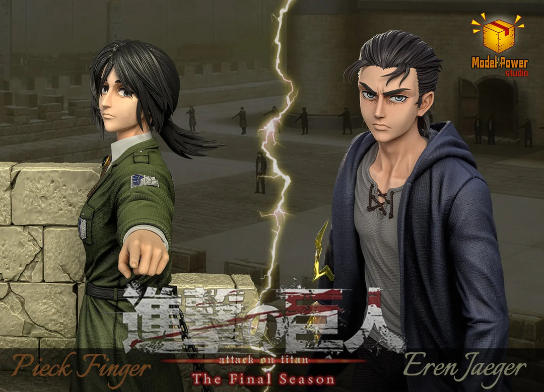 【Pre order】Model Power Studio Attack on Titan Eren Jaeger & Pieck Finger