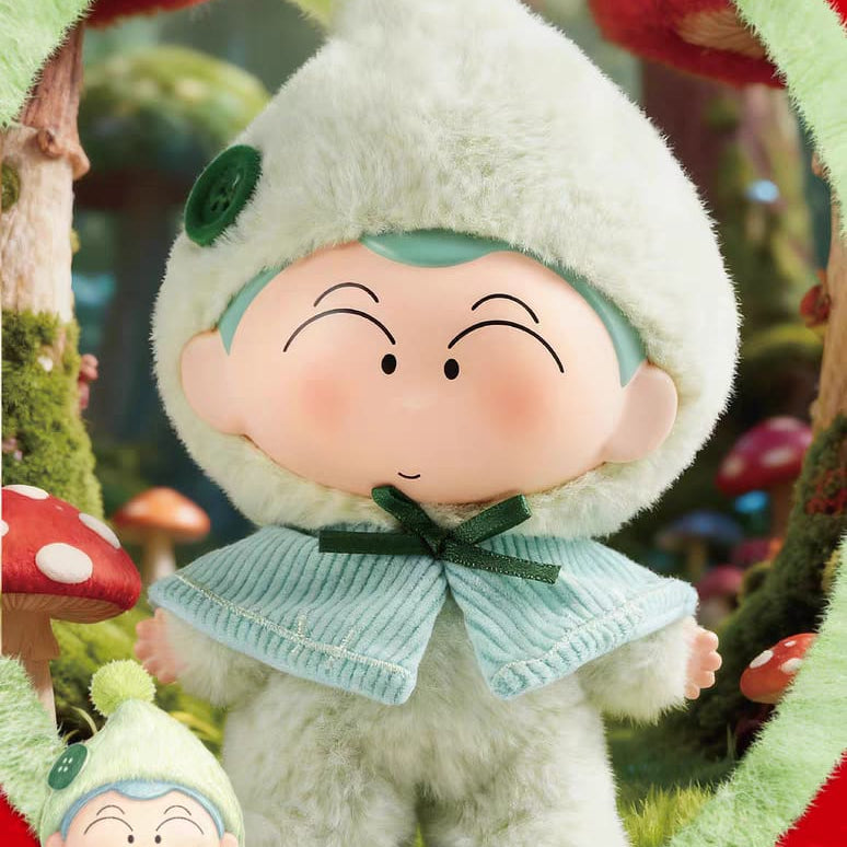 Sopfun Crayon Shin-chan Fairy Tale Dwarf Blind Box Plush Vinyl Keychain Doll Sopfun 蜡笔小新矮人童话盲盒搪胶毛绒挂件娃娃潮玩女生礼物