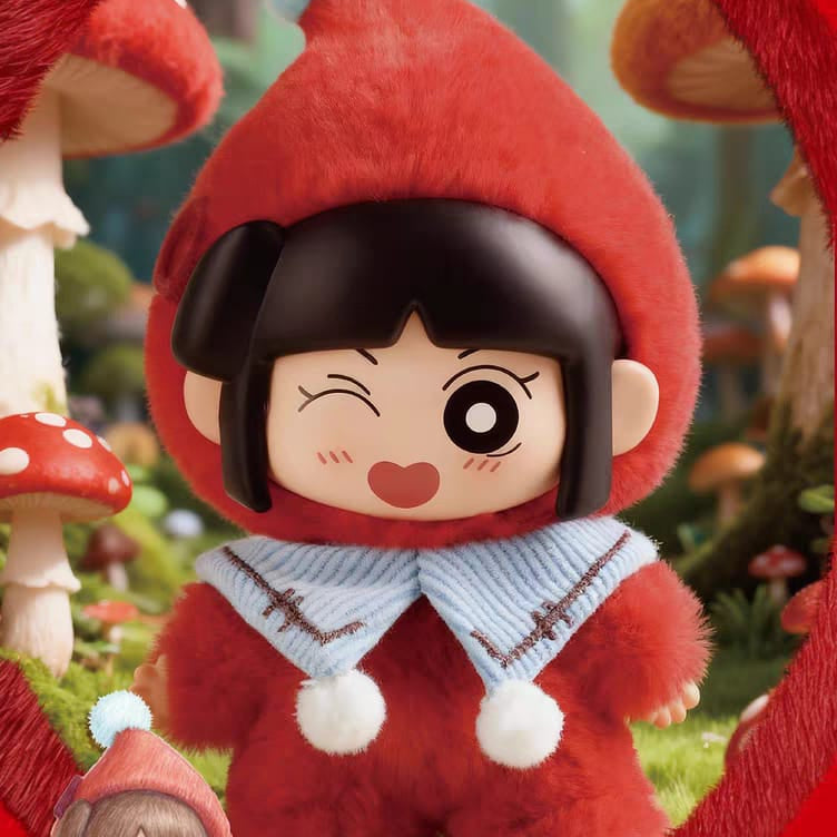 Sopfun Crayon Shin-chan Fairy Tale Dwarf Blind Box Plush Vinyl Keychain Doll Sopfun 蜡笔小新矮人童话盲盒搪胶毛绒挂件娃娃潮玩女生礼物