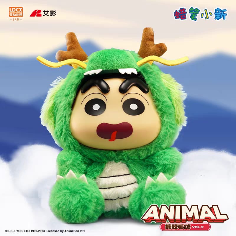 Crayon Shin-chan Soft Vinyl Plush Toy Figure Dragon Series Blind Box –  蜡笔小新搪胶毛绒玩偶龙系列公仔