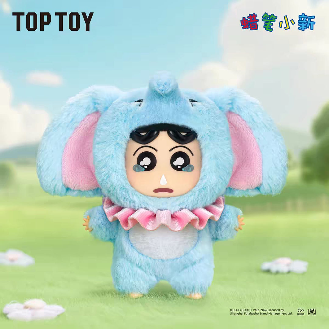 TOPTOY Crayon Shin-chan Forest Theater Series Vinyl Plush Blind Box – Cute Hanging Charm Gift for Girls TOPTOY蜡笔小新森林剧场系列搪胶毛绒盲盒可爱挂件女生礼物