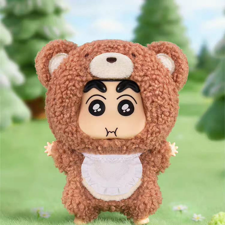 TOPTOY Crayon Shin-chan Forest Theater Series Vinyl Plush Blind Box – Cute Hanging Charm Gift for Girls TOPTOY蜡笔小新森林剧场系列搪胶毛绒盲盒可爱挂件女生礼物