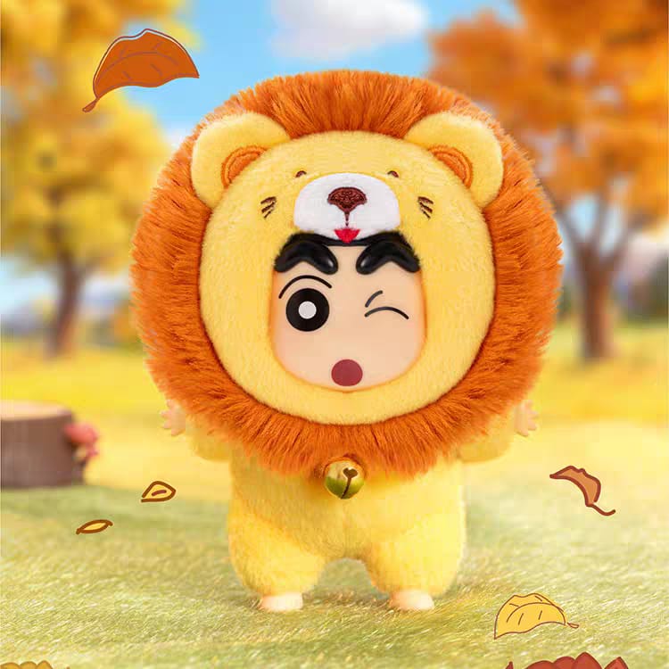 TOPTOY Crayon Shin-chan Forest Theater Series Vinyl Plush Blind Box – Cute Hanging Charm Gift for Girls TOPTOY蜡笔小新森林剧场系列搪胶毛绒盲盒可爱挂件女生礼物