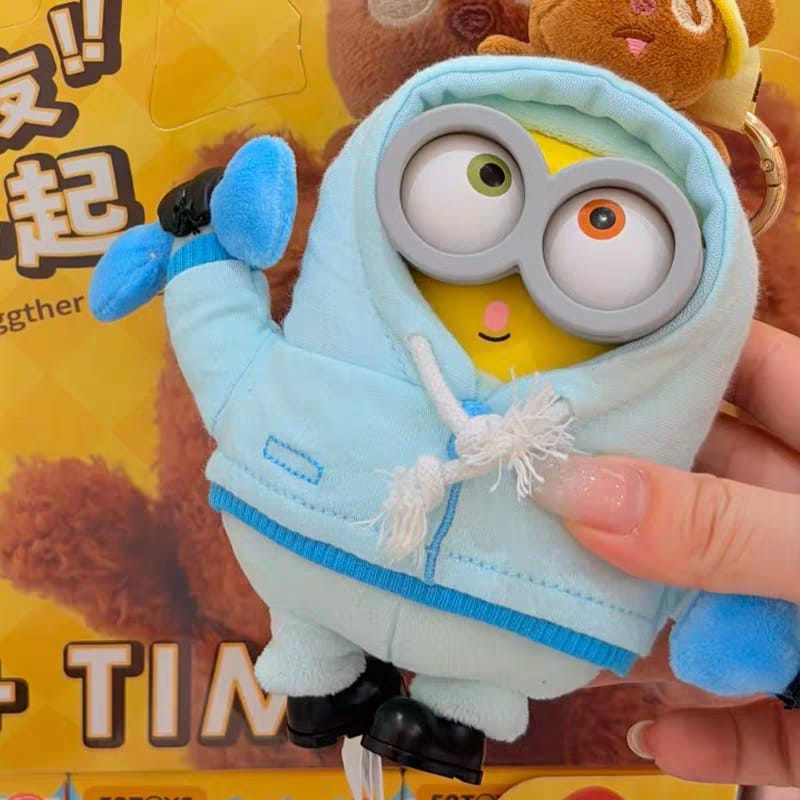 52TOYS BOB & TIM Minion Best Friends Together Series Vinyl Plush Blind Box – Trendy Collectible