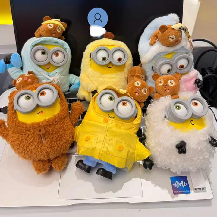 52TOYS BOB & TIM Minion Best Friends Together Series Vinyl Plush Blind Box – Trendy Collectible