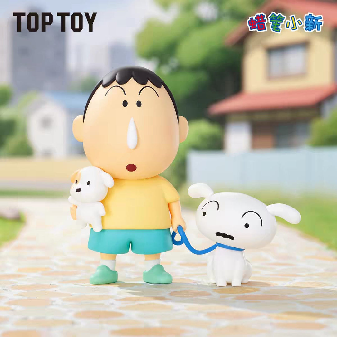 TOPTOY Crayon Shin-chan My Friend Bochan Blind Box Figure Cute Collectible Toy TOPTOY蜡笔小新我的呆呆朋友系列