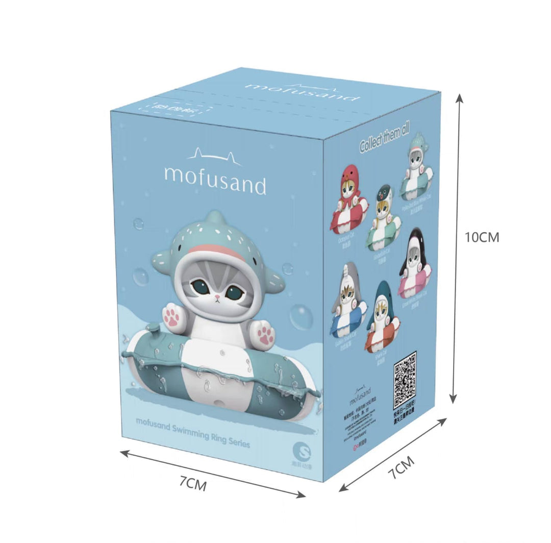 Mofusand Swim Ring Series Blind Box Cute Collectible Figure Desk Decoration Gift 猫福珊迪游泳圈系列潮玩盲盒