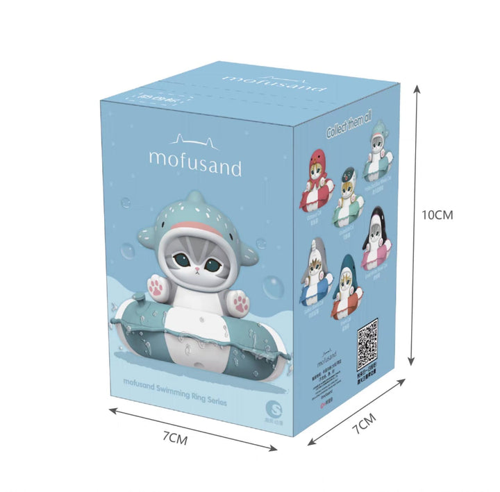 Mofusand Swim Ring Series Blind Box Cute Collectible Figure Desk Decoration Gift 猫福珊迪游泳圈系列潮玩盲盒