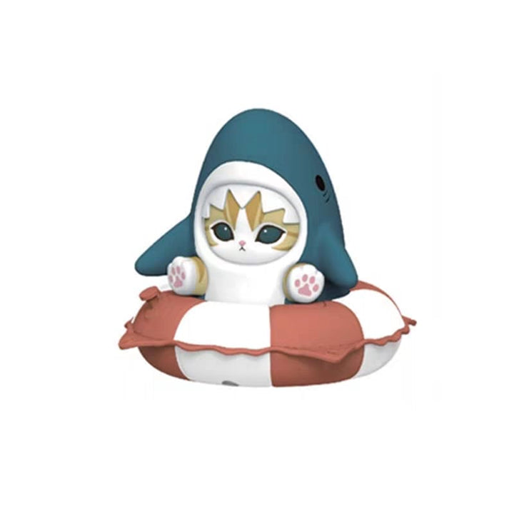 Mofusand Swim Ring Series Blind Box Cute Collectible Figure Desk Decoration Gift 猫福珊迪游泳圈系列潮玩盲盒