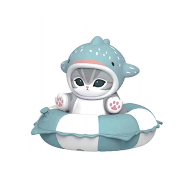 Mofusand Swim Ring Series Blind Box Cute Collectible Figure Desk Decoration Gift 猫福珊迪游泳圈系列潮玩盲盒