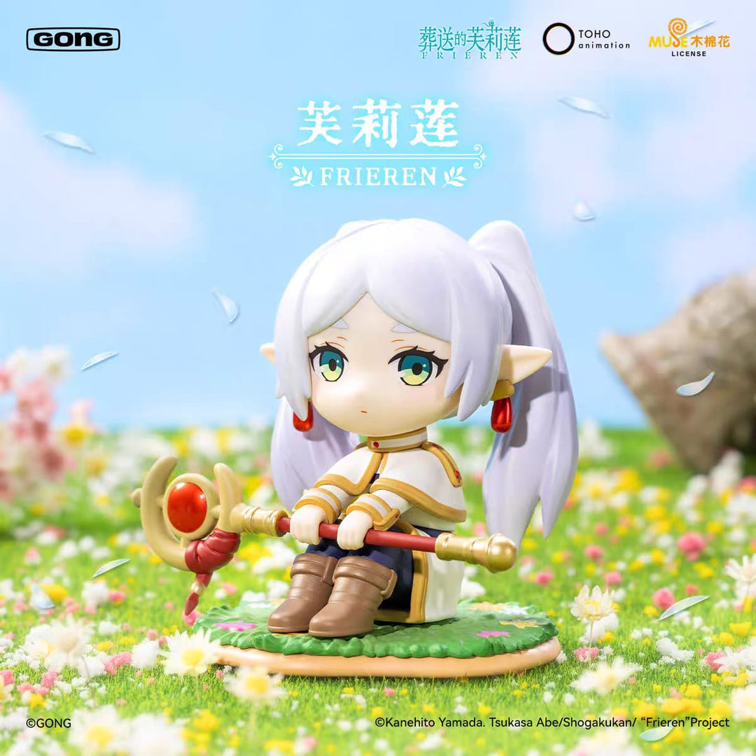 Frieren Series Blind Box Cute Collectible Figure Anime Desk Decoration Gift 共鸣葬送的芙莉莲系列潮玩盲盒