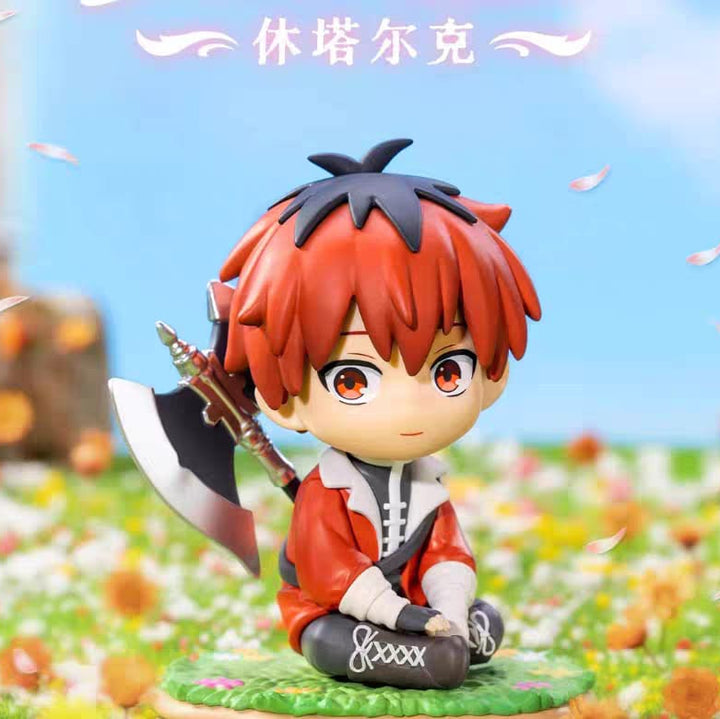 Frieren Series Blind Box Cute Collectible Figure Anime Desk Decoration Gift 共鸣葬送的芙莉莲系列潮玩盲盒