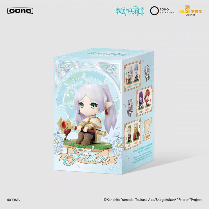 Frieren Series Blind Box Cute Collectible Figure Anime Desk Decoration Gift 共鸣葬送的芙莉莲系列潮玩盲盒