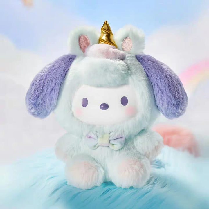 Sanrio Characters Dream Unicorn Plush Figurine Blind Box Cute Plush Vinyl Collectible Toy 三丽鸥系列梦幻独角兽系列搪胶毛绒摆件可爱盲盒