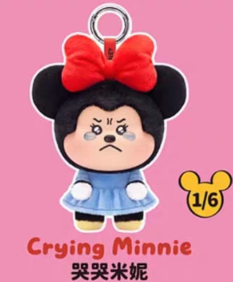 TOPTOY Disney Mickey Minnie Sad Mood Series Plush Blind Box Bag Charm  迪士尼米奇米妮委屈巴巴搪胶毛绒公仔挂件