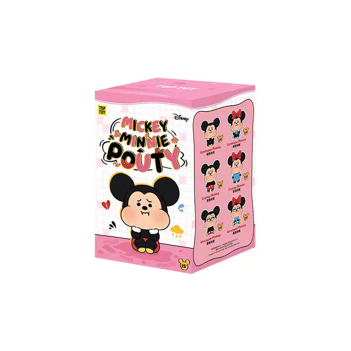 TOPTOY Disney Mickey Minnie Sad Mood Series Plush Blind Box Bag Charm  迪士尼米奇米妮委屈巴巴搪胶毛绒公仔挂件