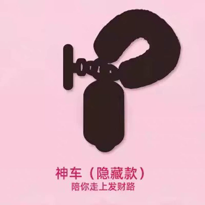 Lucky Fortune Car Key Plush Blind Box Keychain – Cute Bag Charm Gift  福运车钥匙系列毛绒挂件盲盒汽车钥匙扣