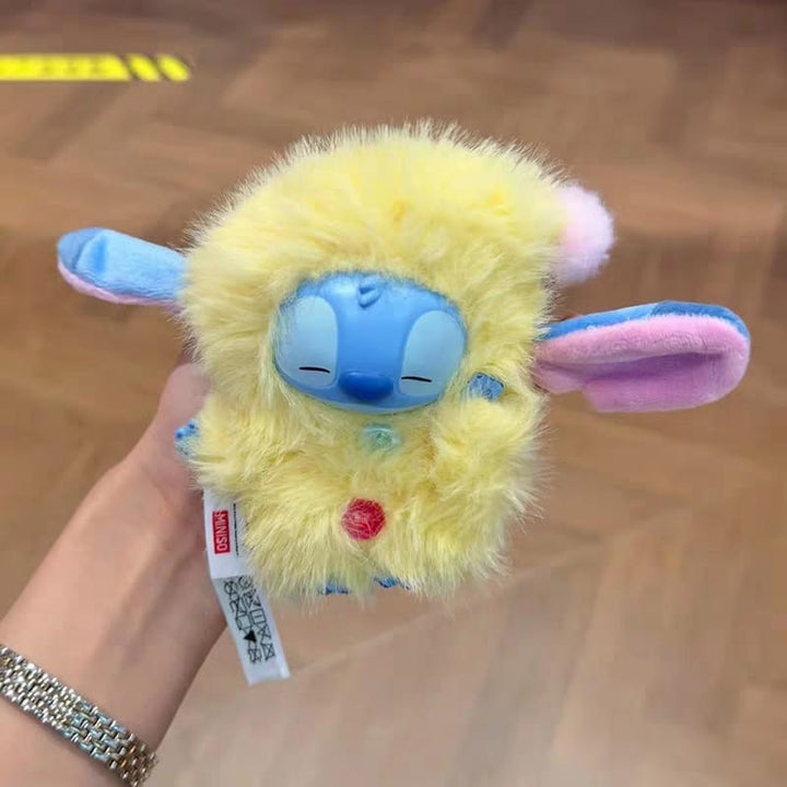 Disney Stitch “5 More Minutes Sleep” Blind Box Plush Pendant | 史迪奇再睡五分钟系列搪胶毛绒盲盒公仔礼物