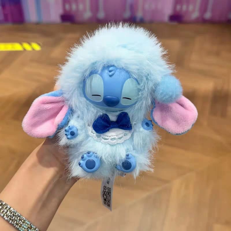 Disney Stitch “5 More Minutes Sleep” Blind Box Plush Pendant | 史迪奇再睡五分钟系列搪胶毛绒盲盒公仔礼物