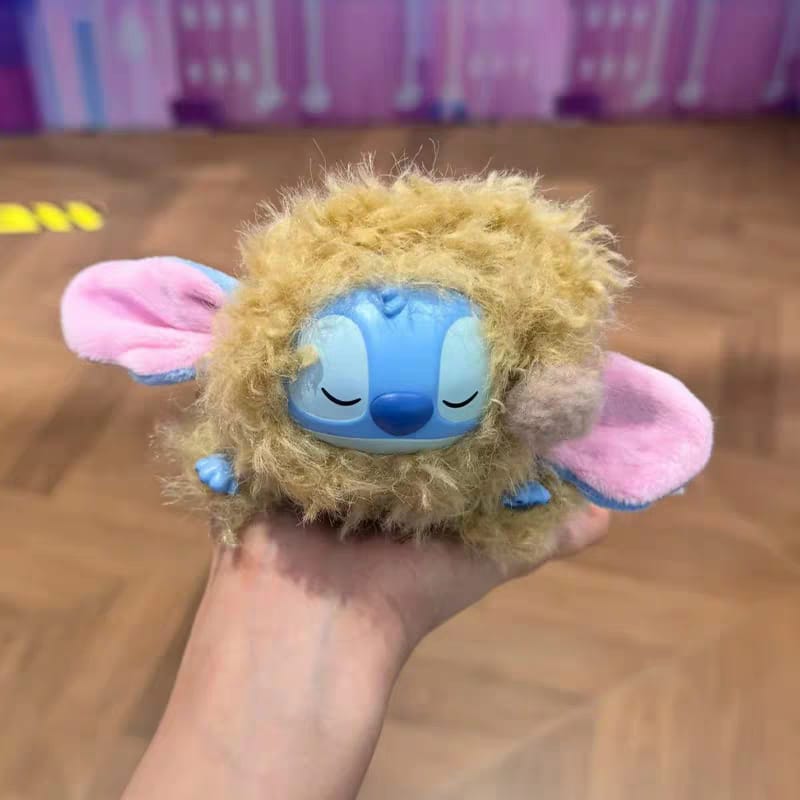 Disney Stitch “5 More Minutes Sleep” Blind Box Plush Pendant | 史迪奇再睡五分钟系列搪胶毛绒盲盒公仔礼物