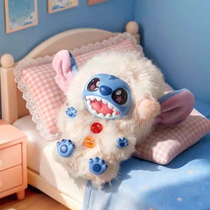 Disney Stitch “5 More Minutes Sleep” Blind Box Plush Pendant | 史迪奇再睡五分钟系列搪胶毛绒盲盒公仔礼物
