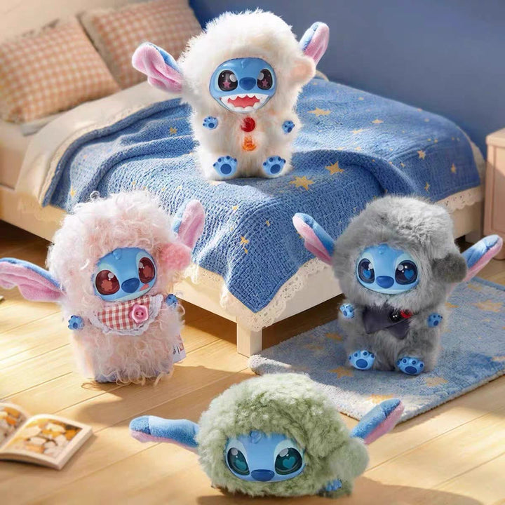 Disney Stitch “5 More Minutes Sleep” Blind Box Plush Pendant | 史迪奇再睡五分钟系列搪胶毛绒盲盒公仔礼物