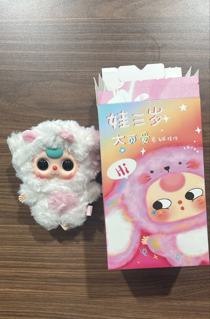 Original Baby Three V3 Blind Box Plush Doll 娃三岁大可爱毛织盲盒