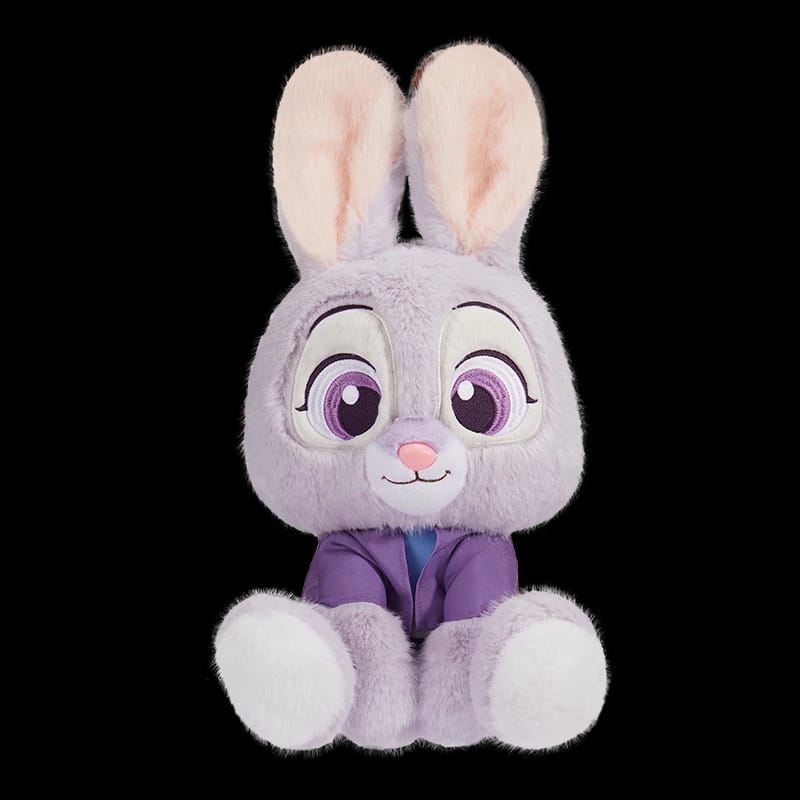 Zootopia Plush Toy Judy Hopps & Nick Wilde Stuffed Doll Gift 疯狂动物城毛绒玩偶朱迪尼克公仔娃娃礼物