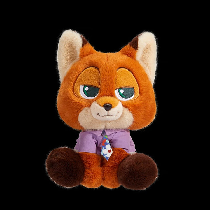 Zootopia Plush Toy Judy Hopps & Nick Wilde Stuffed Doll Gift 疯狂动物城毛绒玩偶朱迪尼克公仔娃娃礼物
