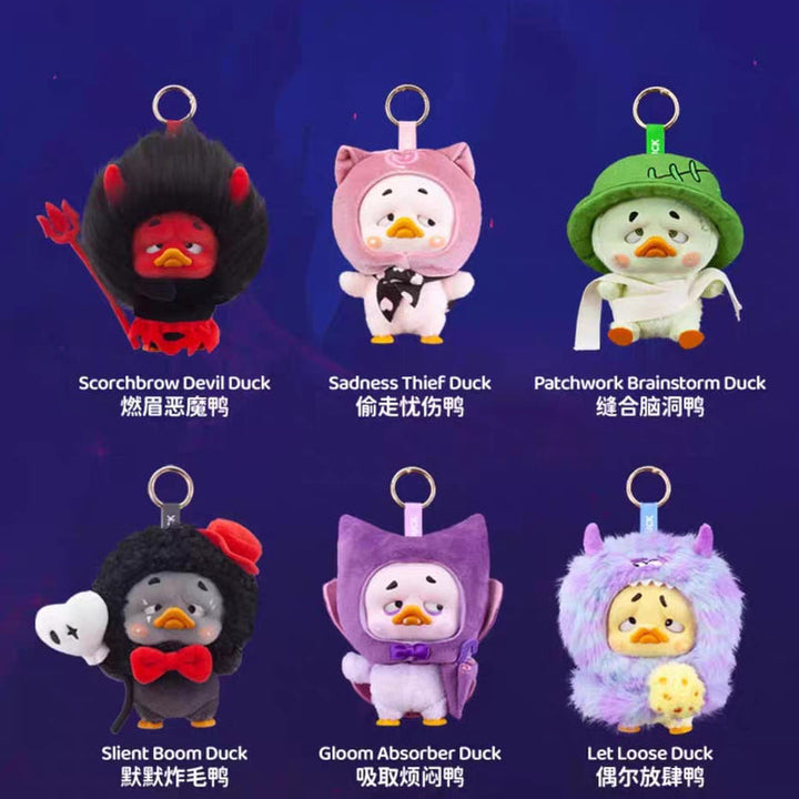 Upset Duck Series 6 – Colorful Player Duck Plush Blind Box 正版好烦鸭六代烦人鸭多彩玩家鸭系列毛绒盲盒挂件可爱公仔玩偶礼