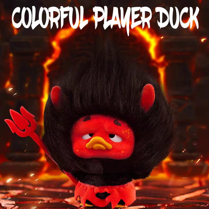 Upset Duck Series 6 – Colorful Player Duck Plush Blind Box 正版好烦鸭六代烦人鸭多彩玩家鸭系列毛绒盲盒挂件可爱公仔玩偶礼