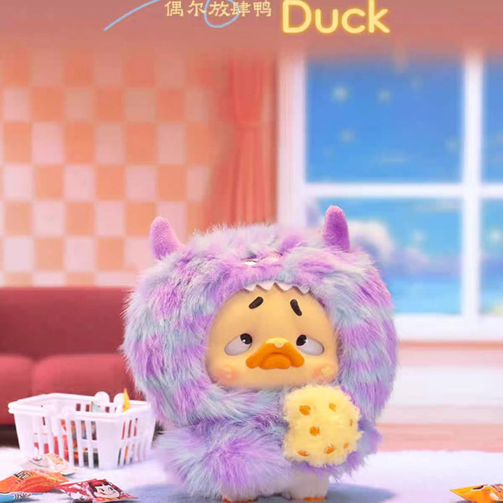 Upset Duck Series 6 – Colorful Player Duck Plush Blind Box 正版好烦鸭六代烦人鸭多彩玩家鸭系列毛绒盲盒挂件可爱公仔玩偶礼