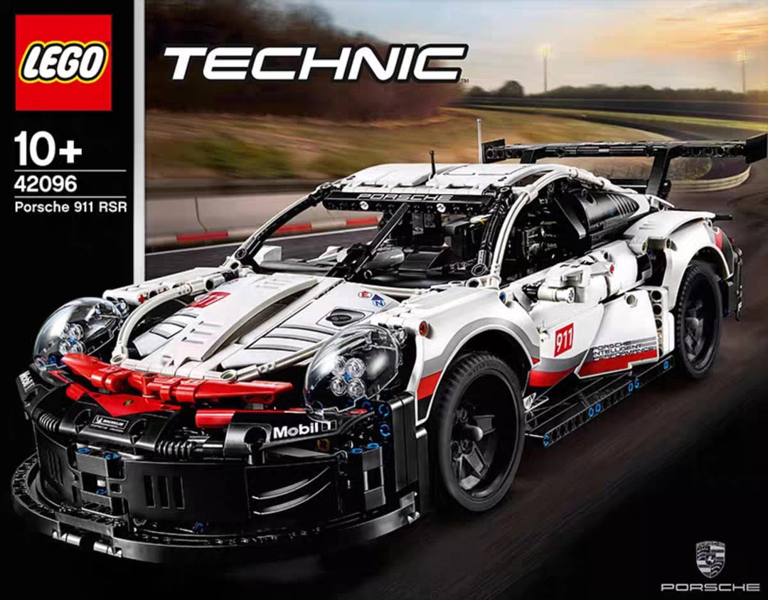 LEGO Technic 42096 Porsche 911 RSR Race Car Sports Car Toy for Boys LEGO乐高积木机械组42096保时捷911赛车跑车男孩子拼装玩具汽车