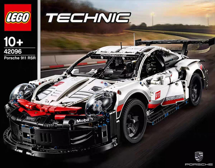 LEGO Technic 42096 Porsche 911 RSR Race Car Sports Car Toy for Boys LEGO乐高积木机械组42096保时捷911赛车跑车男孩子拼装玩具汽车
