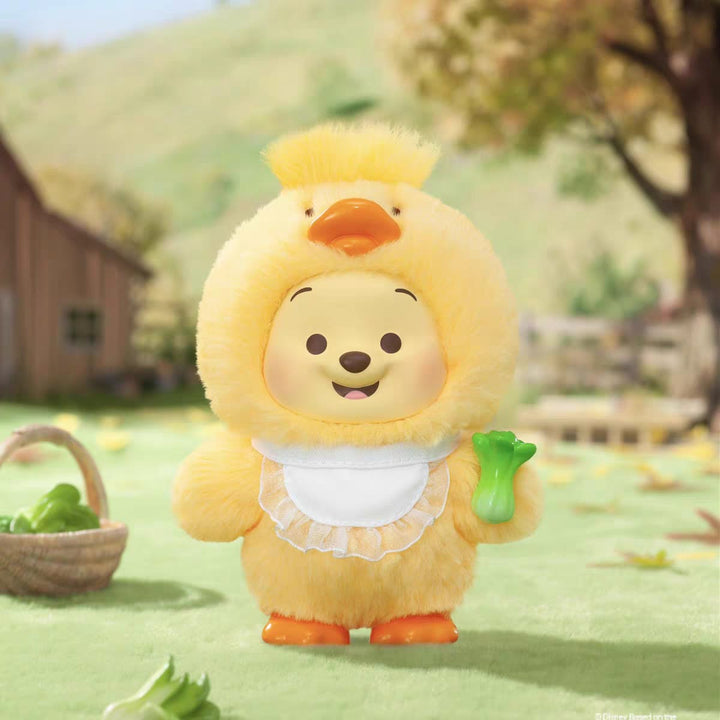TOPTOY Winnie the Pooh Happy Farm Series Blind Box Plush Keychain TOPTOY小熊维尼农场动物系列盲盒潮玩毛绒公仔女生礼物挂件