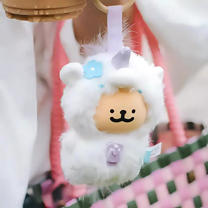 Funism Playful Lifestyle Maltese “My Good Companion” Vinyl Plush Blind Box Keychain Doll 玩乐主义线条小狗我的好伙伴搪胶毛绒盲盒周边挂件娃娃女